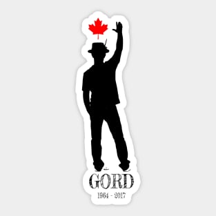 Gord Downie Sticker